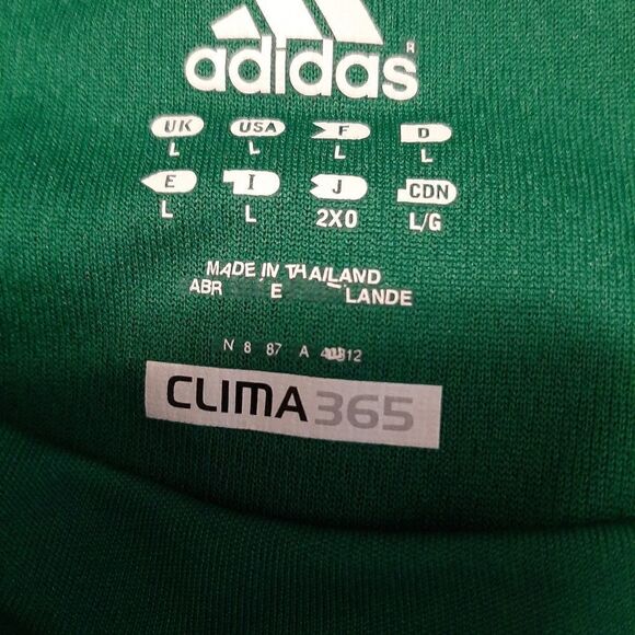 Vintage Adidas Dale Earnhardt JR Tee T-Shirt. SZ L. Clima365 - Picture 5 of 5